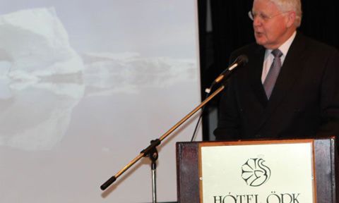 Olafur Ragnar Grimsson at NRF